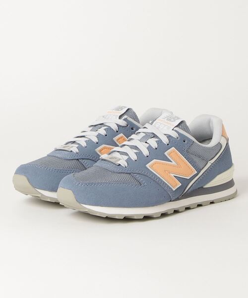 NEW BALANCE（ニューバランス）の「WL996（スニーカー・レディース・ブルー/ブラック×ピンク/グレー・25.5cm/24.5cm/22.5cm/24.0cm/25.0cm/22.0cm/23.5cm/23.0cm）」の3枚目の写真