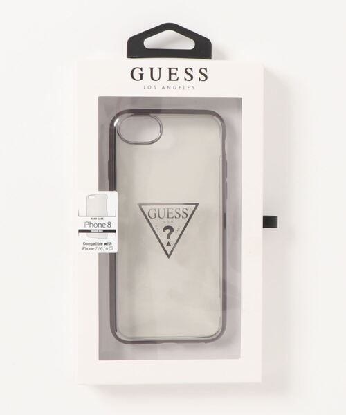 Guess（ゲス）の「【GUESS】ゲス　SHOCKPROOF　COLLECTION　iPhoneケース　クリアケース　iPhone SE(第2世代）,8,7（スマホケース/カバー・レディース・シルバー/ブラック/ブラック系その他/ゴールド・FREE）」の5枚目の写真