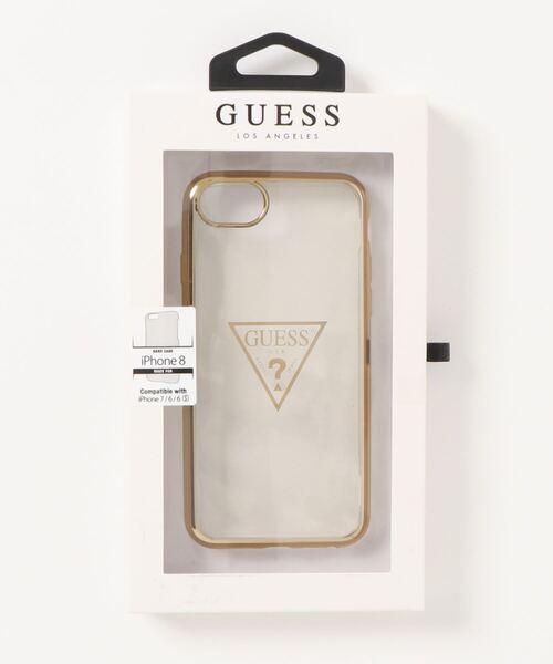 Guess（ゲス）の「【GUESS】ゲス　SHOCKPROOF　COLLECTION　iPhoneケース　クリアケース　iPhone SE(第2世代）,8,7（スマホケース/カバー・レディース・シルバー/ブラック/ブラック系その他/ゴールド・FREE）」の6枚目の写真