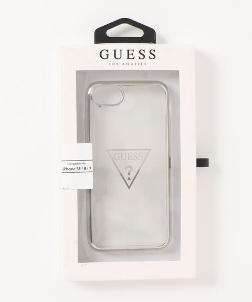 Guess（ゲス）の「【GUESS】ゲス　SHOCKPROOF　COLLECTION　iPhoneケース　クリアケース　iPhone SE(第2世代）,8,7（スマホケース/カバー・レディース・シルバー/ブラック/ブラック系その他/ゴールド・FREE）」の7枚目の写真