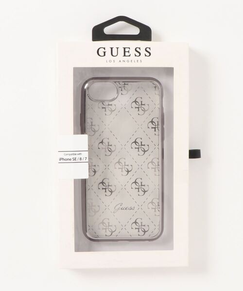 Guess（ゲス）の「【GUESS】ゲス　SHOCKPROOF　COLLECTION　iPhoneケース　クリアケース　iPhone SE(第2世代）,8,7（スマホケース/カバー・レディース・シルバー/ブラック/ブラック系その他/ゴールド・FREE）」の8枚目の写真