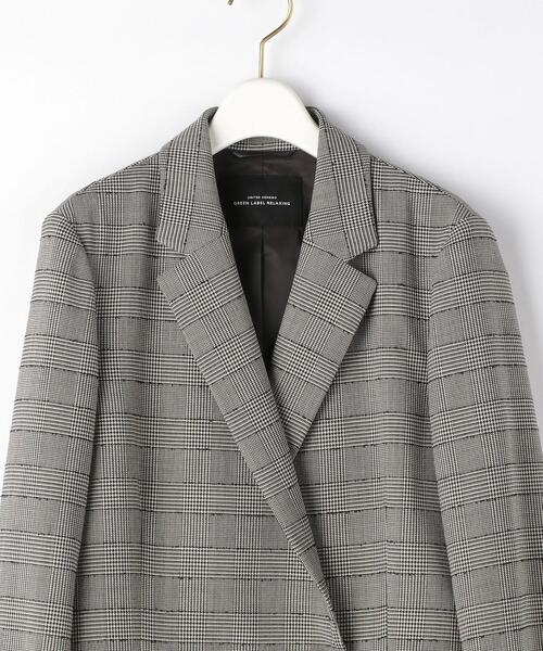Green Label Relaxing チェックテーラードダブルジャケット green label relaxing（グリーンレーベルリラクシング）の「D TW