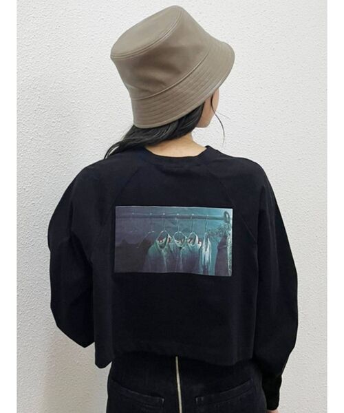 MURUA(ムルーア)の「リバーシブルバケットハット(ハット・レディース・ブラック/モカ・FREE)」の11枚目の写真