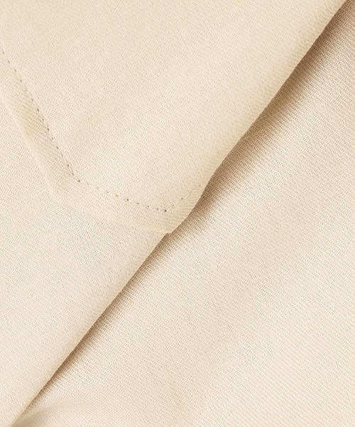 JOURNAL STANDARD relume（ジャーナルスタンダード　レリューム）の「【HOUSE HOID/ハウスホールド】リネンミリタリーシャツジャケット（ブルゾン・メンズ・ブラック/カーキ/ナチュラル・1/2/4/3）」の7枚目の写真