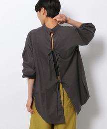 LAKOLE | コットンローンバックリボンブラウス / 216691(シャツ/ブラウス)