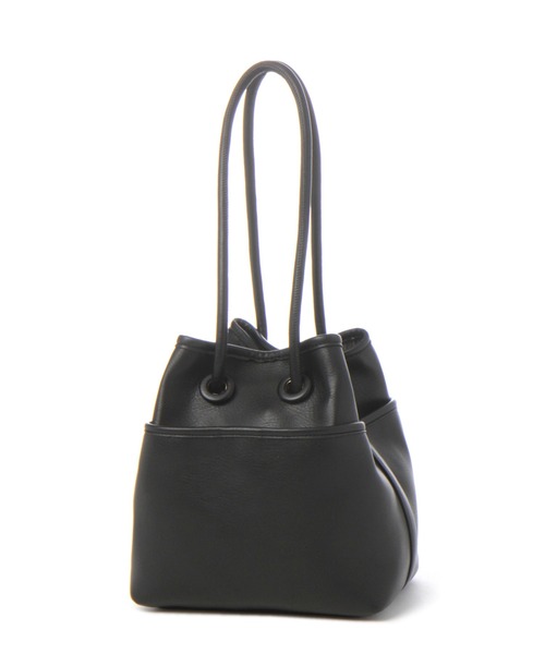 GLOBAL WORK（グローバルワーク）の「ポケットキンチャクショルダー/956206（ハンドバッグ・レディース・オフホワイト/ゴールド/ブラック・FREE）」の6枚目の写真