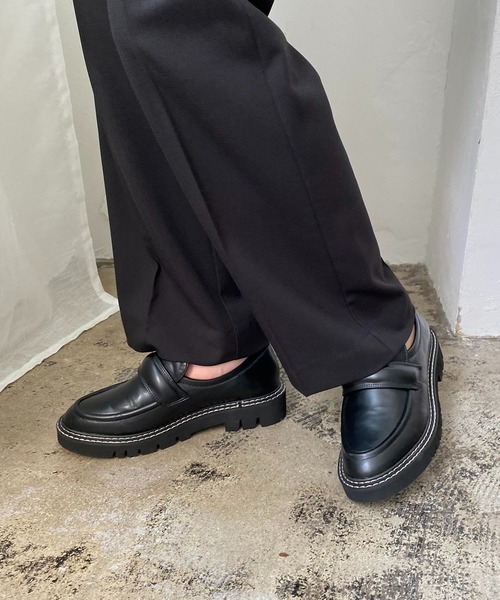 CAPRICIEUX LE'MAGE（カプリシューレマージュ）の「トラックソールローファー（ローファー・レディース・ブラック/ブラウン・39/37）」の16枚目の写真