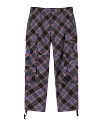 Bias Plaid Surplus Cargo Pant