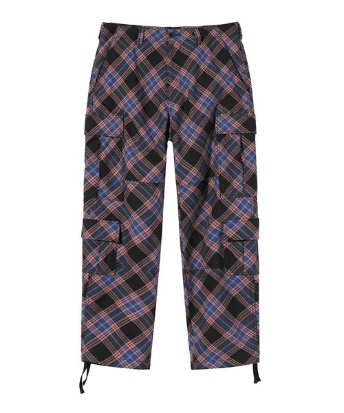 STUSSY(ステューシー)の「Bias Plaid Surplus Cargo Pant(その他パンツ・メンズ・その他・28inch/30inch/32inch/34inch/36inch)」の1枚目の写真