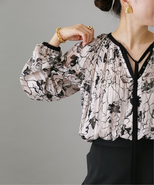 セール】【L'UNE/リュンヌ】ワイルドローズプリーツブラウス◇（シャツ