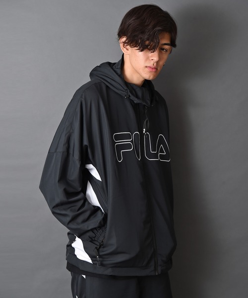 FILA HERITAGE(フィラ ヘリテージ) トラックフードジャケット【公式通販】