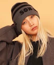 SON OF THE CHEESE | 【SON OF THE CHEESE / サノバチーズ】Border KNITCAP(ニットキャップ/ビーニー)