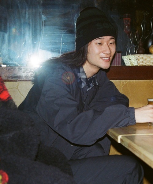 SON OF THE CHEESE(サノバチーズ)の「【SON OF THE CHEESE / サノバチーズ】Border KNITCAP(ニットキャップ/ビーニー・メンズ・グレー/グリーン/ベージュ・FREE)」の14枚目の写真