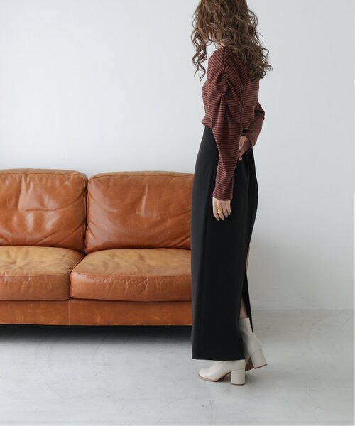 RAY CASSIN（レイカズン）の「ストレッチパネルスカート（スカート・レディース・ベージュ/ブラック/ライトカーキ・MEDIUM/SMALL）」の10枚目の写真