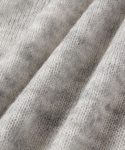 ADAM ET ROPE'(アダムエロペ)の「モヘヤプルオーバー(ニット/セーター・レディース・ライトグレー/ピンク・FREE)」の4枚目の写真