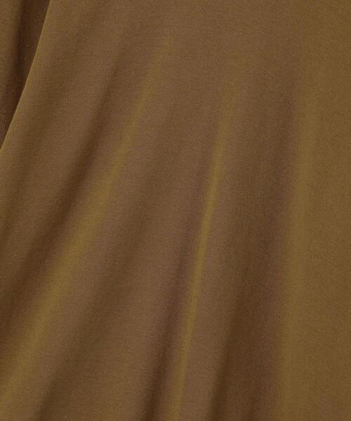 gicipi（ジチピ）の「＜gicipi(ジチピ)＞ ANANAS タートルネック プルオーバー カットソー（Tシャツ/カットソー・レディース・オフホワイト/ブラック/ブラウン・FREE）」の19枚目の写真