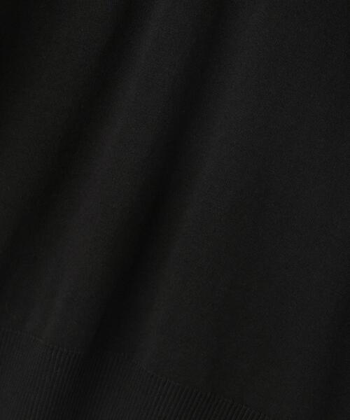 gicipi（ジチピ）の「＜gicipi(ジチピ)＞ ANANAS タートルネック プルオーバー カットソー（Tシャツ/カットソー・レディース・オフホワイト/ブラック/ブラウン・FREE）」の6枚目の写真