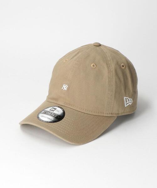 NEW ERA（ニューエラ）の「＜NEW ERA（ニューエラ）＞9TWENTY マイクロNY ロゴ ユニセックス キャップ（キャップ・メンズ・ネイビー/ブラック/ベージュ/ライトグレー・FREE）」の3枚目の写真