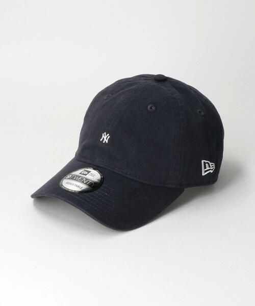 NEW ERA（ニューエラ）の「＜NEW ERA（ニューエラ）＞9TWENTY マイクロNY ロゴ ユニセックス キャップ（キャップ・メンズ・ネイビー/ブラック/ベージュ/ライトグレー・FREE）」の4枚目の写真