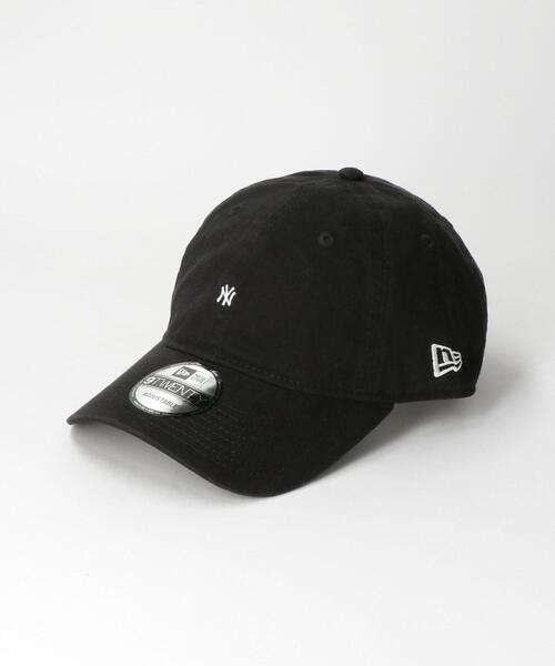 NEW ERA（ニューエラ）の「＜NEW ERA（ニューエラ）＞9TWENTY マイクロNY ロゴ ユニセックス キャップ（キャップ・メンズ・ネイビー/ブラック/ベージュ/ライトグレー・FREE）」の2枚目の写真