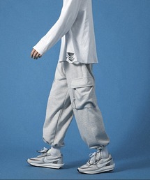 レサーカ　バルーンシルエット スウェット カーゴパンツ/スウェットワイドパンツ Ressaca（レサーカ）の「バルーンシルエット スウェット カーゴパンツ