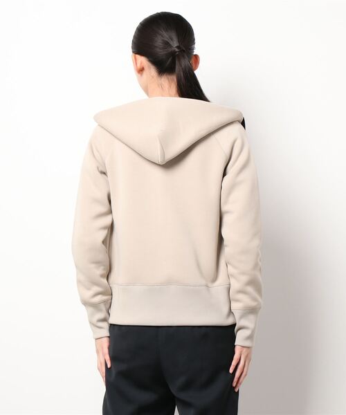 PICCIN（ピッチン）の「ECO BLUE ダンボールダブルジップパーカー（パーカー・レディース・ホワイト/ブラック/ベージュ/グレイッシュベージュ/ライトグレー/サンドベージュ・M）」の20枚目の写真