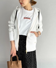 ECO BLUE ダンボールダブルジップパーカー