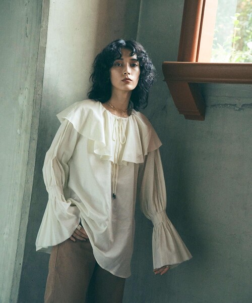 MATURED（マチュアード）の「【MATURED】フリルカラーブラウス（シャツ