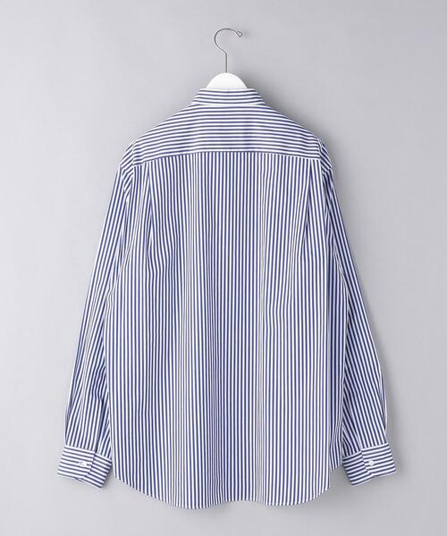 UNITED ARROWS（ユナイテッドアローズ）の「＜UNITED ARROWS＞ トーマスメイソン ロンドンストライプ レギュラーカラーシャツ（シャツ/ブラウス・メンズ・ネイビー/ターコイズブルー・S/M/L/XL）」の14枚目の写真