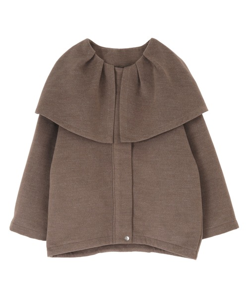 titivate(ティティベイト)の「ビッグフリルカラーブルゾン(ブルゾン・レディース・パープル/チャコール/ブラウン・M/S)」の17枚目の写真