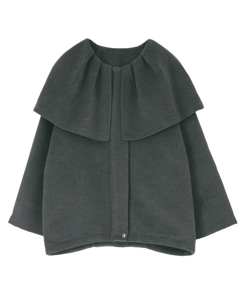 titivate(ティティベイト)の「ビッグフリルカラーブルゾン(ブルゾン・レディース・パープル/チャコール/ブラウン・M/S)」の20枚目の写真