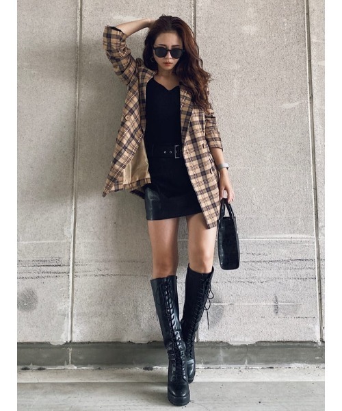 EGOIST（エゴイスト）の「2WAYロゴBAG（ショルダーバッグ・レディース・ブラック/キャメル・FREE）」の14枚目の写真