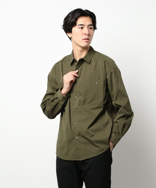 COTORICA(コトリカ)の「レギュラーカラーサイドボタンシャツ(シャツ/ブラウス・メンズ・ベージュ/カーキ・MEDIUM/LARGE)」の15枚目の写真