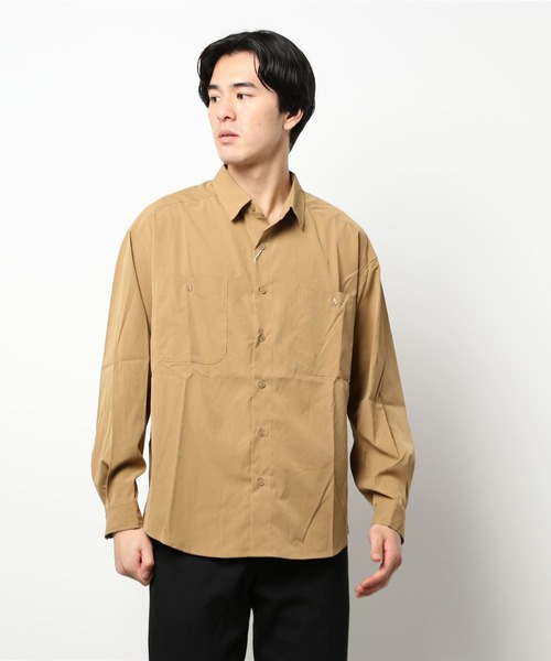 COTORICA(コトリカ)の「レギュラーカラーサイドボタンシャツ(シャツ/ブラウス・メンズ・ベージュ/カーキ・MEDIUM/LARGE)」の16枚目の写真