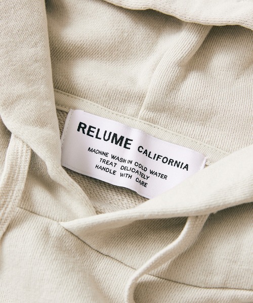 JOURNAL STANDARD relume（ジャーナルスタンダード　レリューム）の「CALIFORNIA UPCYCLE オーバーサイズ プルオーバーパーカー/フーディ―/ビッグシルエット（パーカー・メンズ・ライトグレー/ウッド/ライトグリーン・MEDIUM/LARGE）」の20枚目の写真