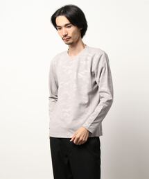 HIDEAWAYS NICOLE | 迷彩柄長袖カットソー(Tシャツ/カットソー)