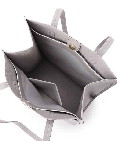 OPAQUE.CLIP（オペークドットクリップ）の「◆スクエアタテA4トートバッグ【A4サイズ収納可・軽量・抗菌防臭裏地使用】（トートバッグ・レディース・ブラック/グレー/ライトグリーン/オフホワイト・00）」の22枚目の写真