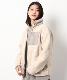 BASECONTROL | ◆【防風】 ボアフリース スタンドカラージップブルゾン(ブルゾン)