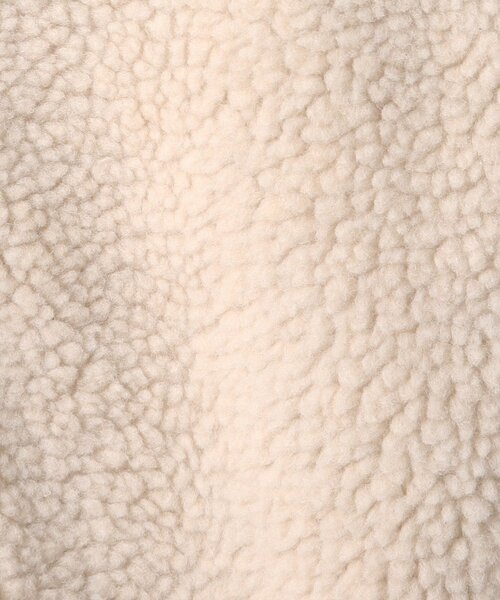 BASECONTROL（ベースコントロール）の「◆【防風】 ボアフリース スタンドカラージップブルゾン（ブルゾン・レディース・アイボリー/カーキ/ベージュ・99）」の15枚目の写真