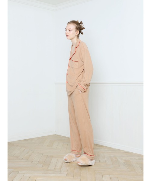 Priv. Spoons Club（プライベートスプーンズクラブ）の「【ジェンダーレス】Comfyパジャマセット（ルームウェア/パジャマ・レディース・ピンク/ブラウン系その他・1/2/0）」の20枚目の写真