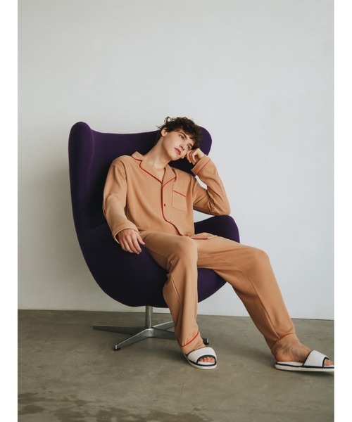 Priv. Spoons Club（プライベートスプーンズクラブ）の「【ジェンダーレス】Comfyパジャマセット（ルームウェア/パジャマ・レディース・ピンク/ブラウン系その他・1/2/0）」の15枚目の写真