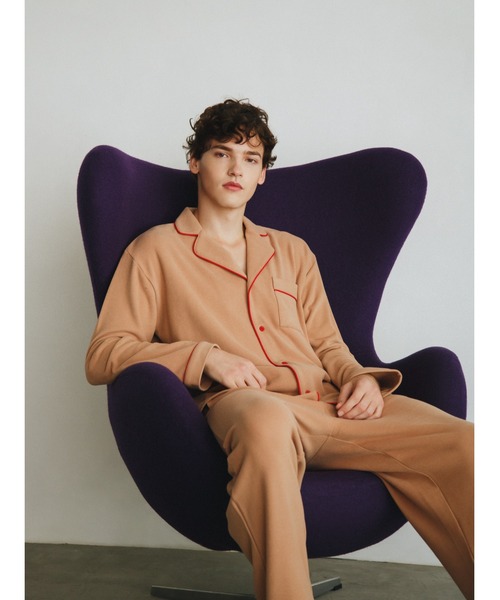 Priv. Spoons Club（プライベートスプーンズクラブ）の「【ジェンダーレス】Comfyパジャマセット（ルームウェア/パジャマ・レディース・ピンク/ブラウン系その他・1/2/0）」の14枚目の写真