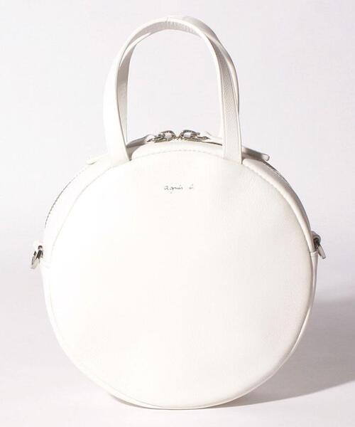 agnes b.（アニエスベー）の「marion 2wayサークルバッグ (MS11A－01)（トートバッグ・レディース・ホワイト系その他・FREE）」の9枚目の写真