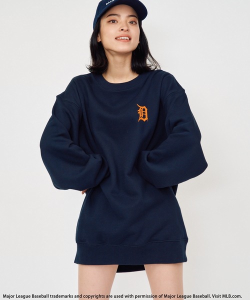 BACK TO THE FIELD（バック トゥー ザ フィールド）の「【MLB】バックphotoスウェットプルオーバー（スウェット・レディース・ブラック/ネイビー/オフホワイト・LARGE/X-LARGE）」の22枚目の写真