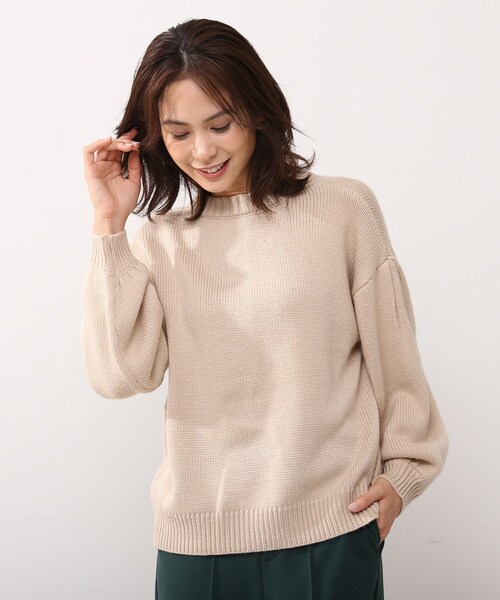 DRESKIP(ドレスキップ)の「◆前後2WAYショートニットカーディガン(カーディガン/ボレロ・レディース・グリーン/グレー系その他/ブラウン系その他/ナチュラル・02/03)」の6枚目の写真