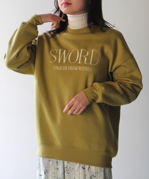 one way(ワンウェイ)の「【oneway】刺繍入りスウェット(スウェット・レディース・ホワイト/ライトグレー/ブラック/イエロー・FREE)」の7枚目の写真