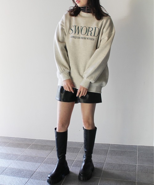 one way(ワンウェイ)の「【oneway】刺繍入りスウェット(スウェット・レディース・ホワイト/ライトグレー/ブラック/イエロー・FREE)」の10枚目の写真
