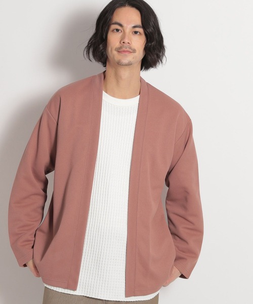 niko and...（ニコアンド）の「鹿の子カーディガン（カーディガン/ボレロ・メンズ・ベージュ/ネイビー/ピンク・SMALL/MEDIUM/LARGE）」の11枚目の写真