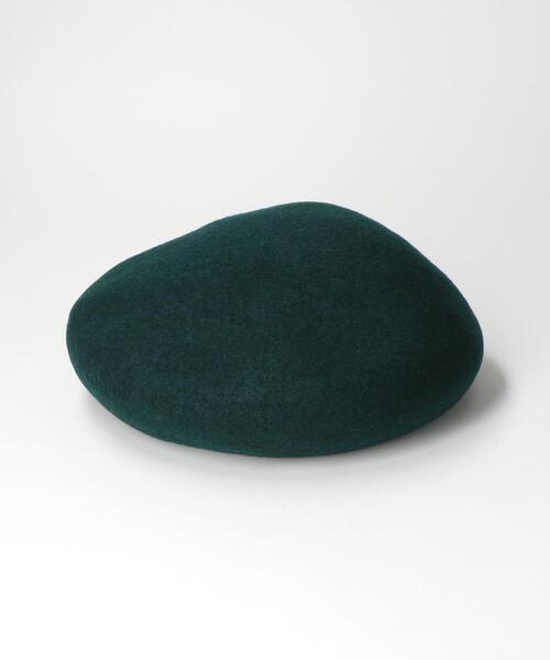 BEAUTY&YOUTH UNITED ARROWS（ビューティーアンドユースユナイテッドアローズ）の「BY バスク ベレー（ハンチング/ベレー帽・メンズ・ブラック/ダークグリーン・FREE）」の3枚目の写真