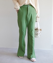 DISCOAT | スタイルアップフレアパンツ(その他パンツ)